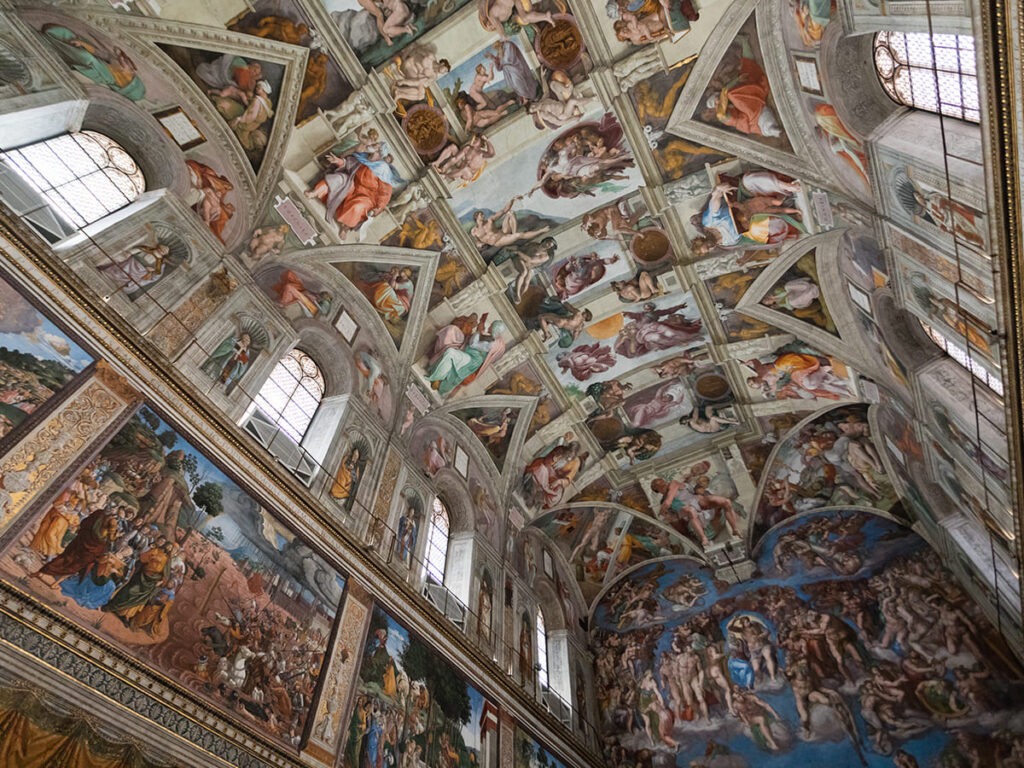 ITS__0008_Cappella Sistina dipinta da Michelangelo, Città del Vaticano