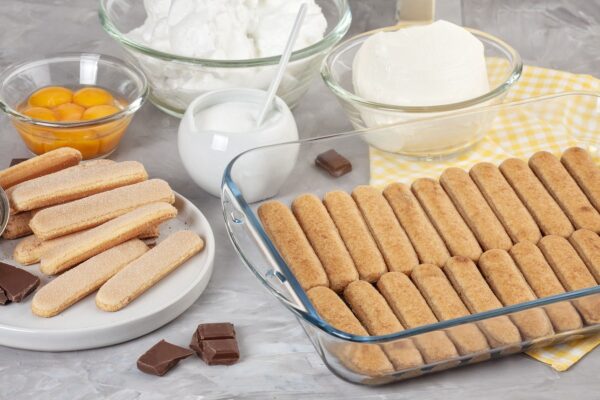 Ingredients Of The Traditional Italian Dessert Tiramisu — Culinary tour of Italy by Italy Travel Specialist