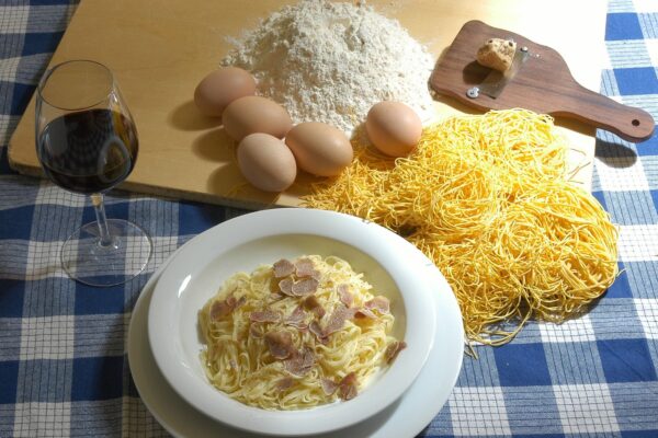 Tagliatelle Al Tartufo — Culinary tour of Italy by Italy Travel Specialist