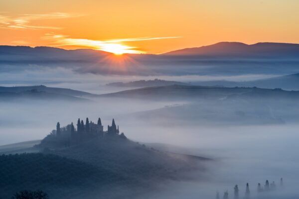 Sunrise And Mist In Tuscany — Central Italy journey by Italy Travel Specialist