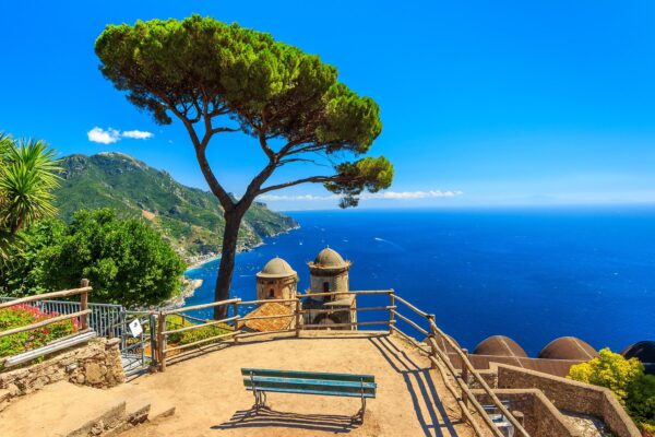 Ornamental Suspended Garden Rufolo Gardens Ravello — Amalfi Coast luxury tour by Italy Travel Specialist