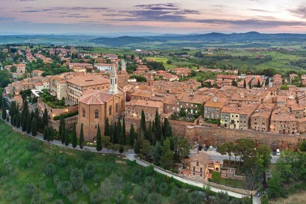 Pienza View From Drone Tuscany — Tuscany grand journey by Italy Travel Specialist