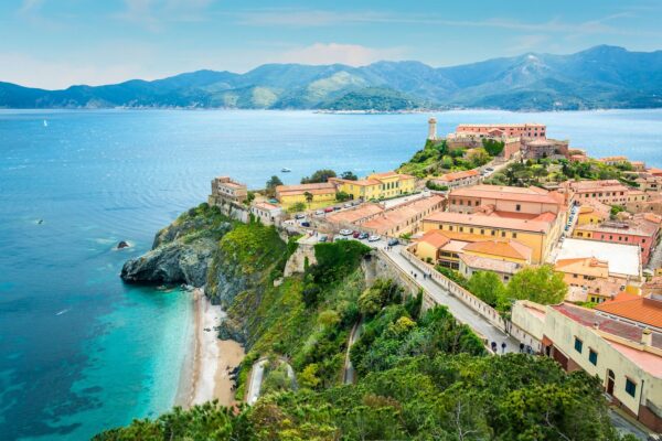 Portoferraio In Elba Island View From The Fortress Walls — Tuscany grand journey by Italy Travel Specialist