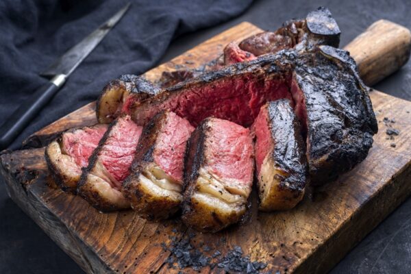Traditional Barbecue Dry Aged Wagyu T Bone Beef Steak — Tuscany grand journey by Italy Travel Specialist