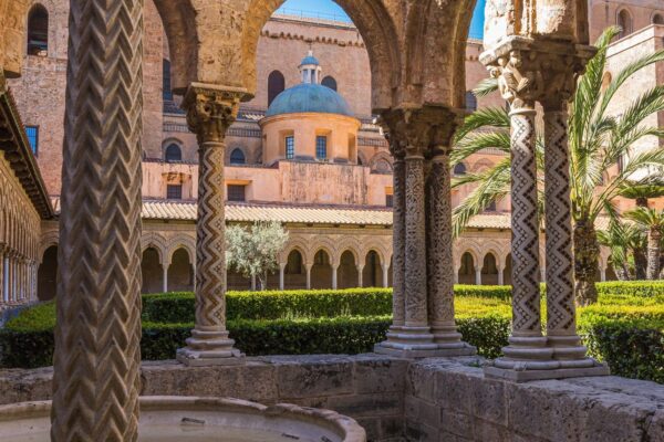 Chiostro Monreale — Grand tour of Sicily by Italy Travel Specialist