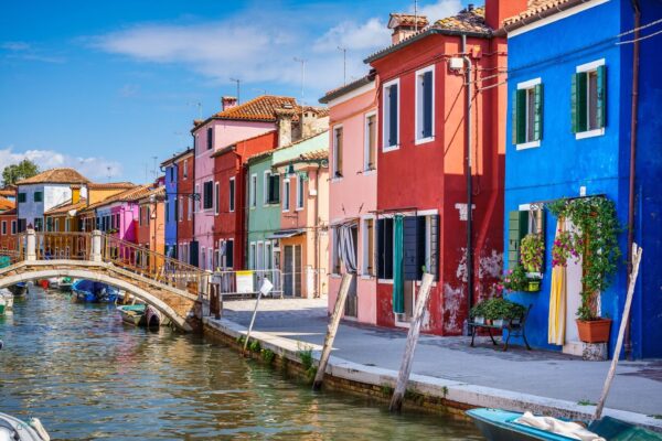 Burano Canals And Picturesque Houses — Best of Italy tour by Italy Travel Specialist